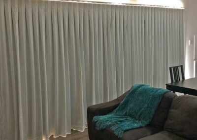 inverted pleated curtains